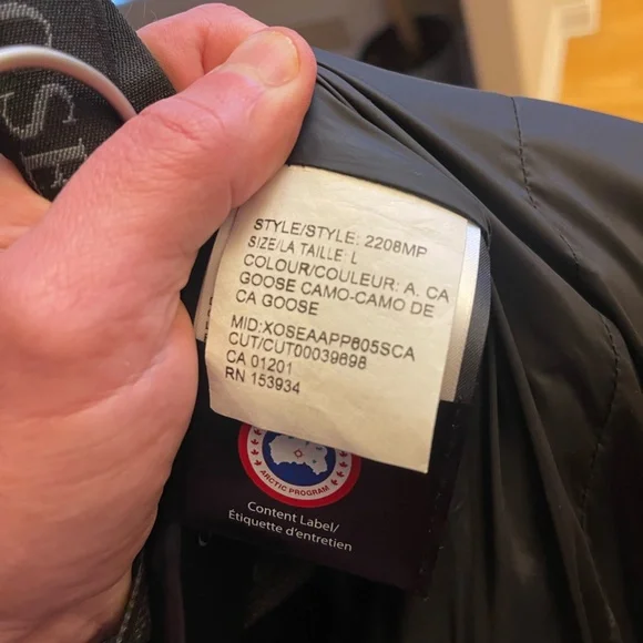 Canada Goose Camo Bomber Mens